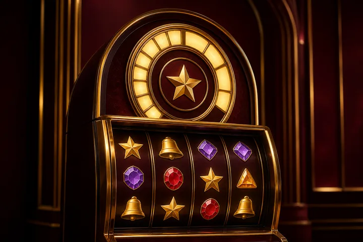 Progressive jackpot pokie machine with an abstract prize meter